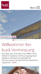 Mobile Screenshot of buck-vermessung.de